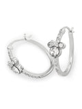 Peers Hardy Minnie Mouse silver plated hoop earrings - British product
