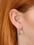 Peers Hardy Minnie Mouse silver plated hoop earrings - British product