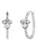 Peers Hardy Minnie Mouse silver plated hoop earrings - British product