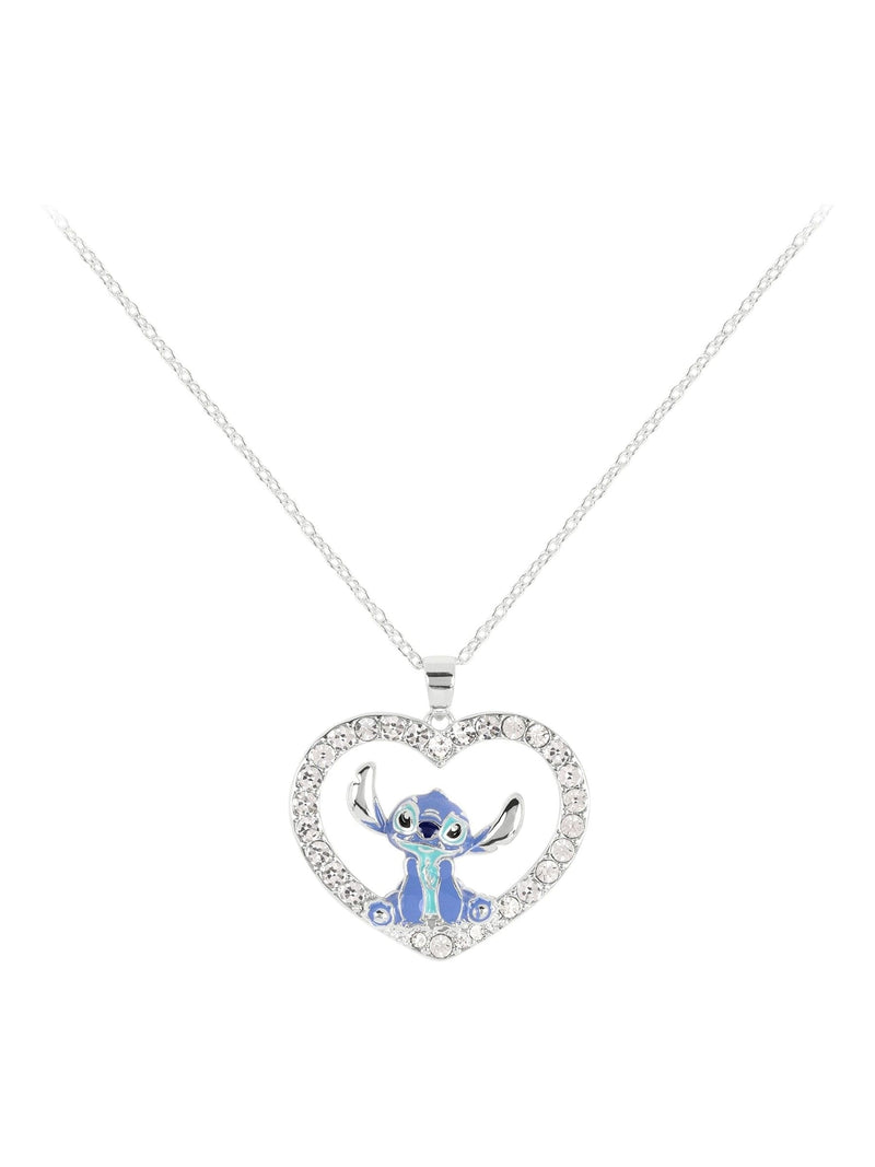 Peers Hardy silver tone Stitch heart necklace, UK version