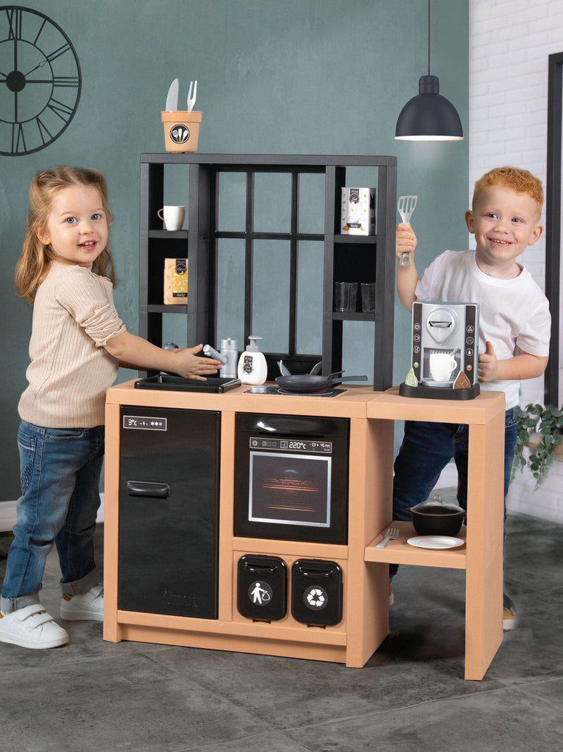 Smoby Kitchen Loft toy kitchen set with accessories, imported from the UK