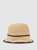 Reiss bucket hat straw-effect tipped 3-6 yrs - British product