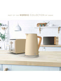 Swan Oatmeal Nordic Cordless Electric Kettle 1.7L (British brand)