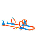 Mattel Hot Wheels Triple Loop Frenzy Kit track set (British brand)