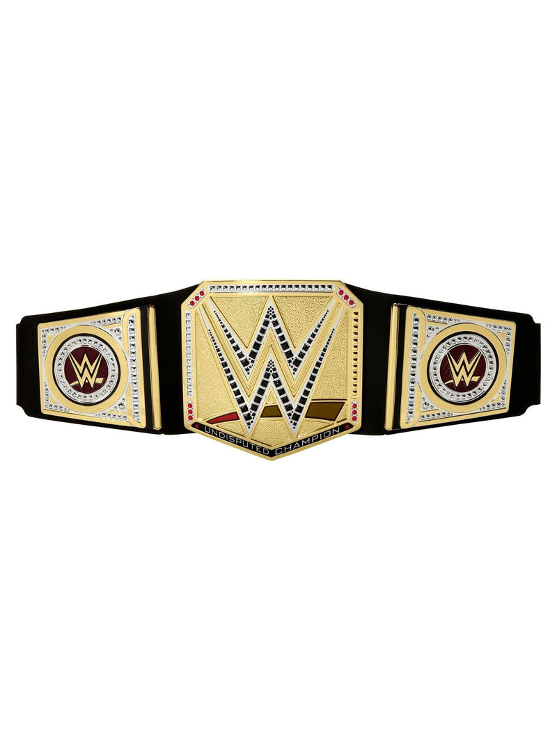 Mattel Games WWE Undisputed Universal Championship title adjustable belt, UK version