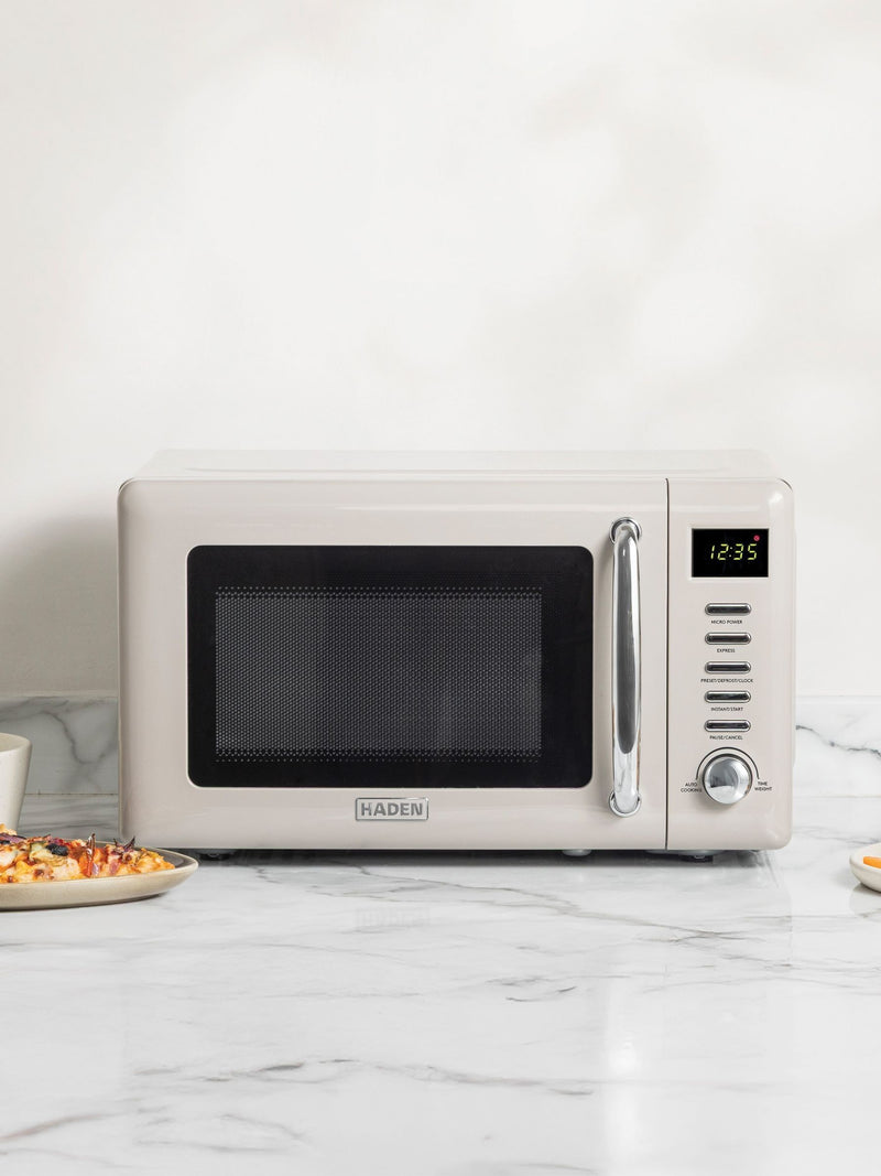 Haden putty coloured microwave oven 20L 800W - British product