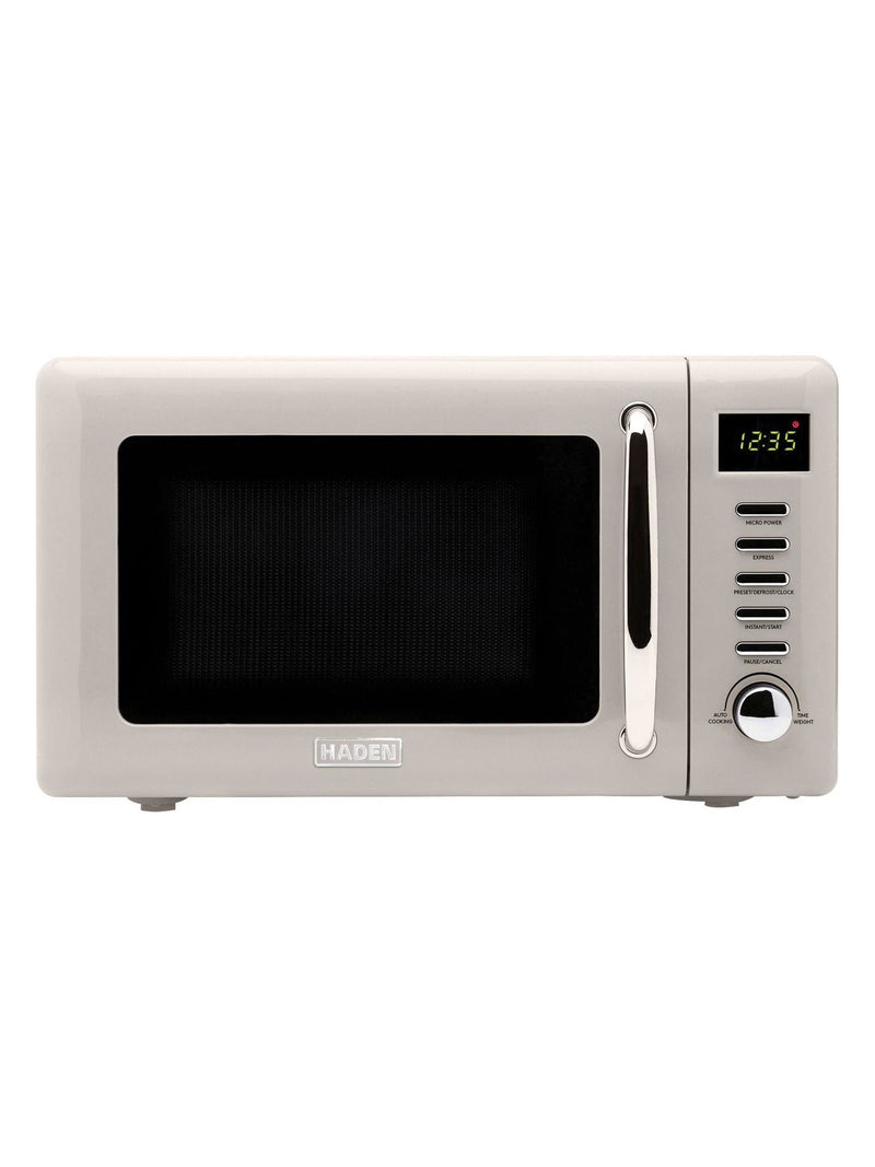 Haden putty coloured microwave oven 20L 800W - British product