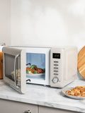 Haden putty coloured microwave oven 20L 800W - British product