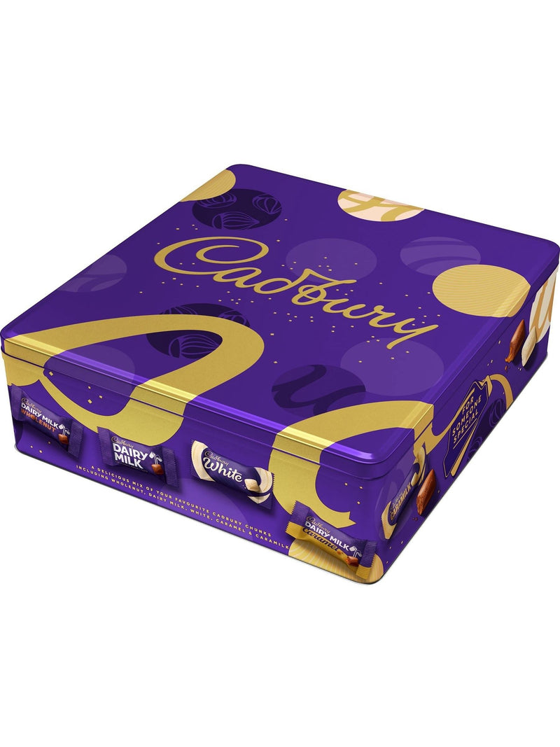 Milk Chocolate Assorted Chunks Gift Tin 700g