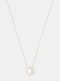 Accessorize silver plated pearl pendant necklace - British product
