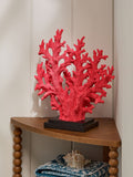 Coral bathroom sculpture ornament 26cm tall, UK version