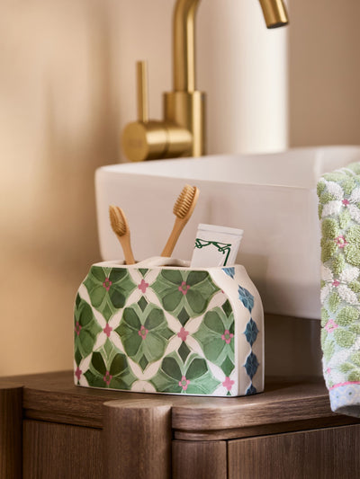 Next Green Tile Soap Dispenser- Buy online at McGrocer