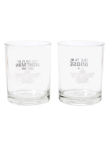 Next Widdop Set of 2 Clear Top Gun Whisky Tumblers- Buy online at McGrocer