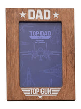 Widdop Natural Top Gun Top Dad Wooden Photo Frame 14.5cm x 19.5cm