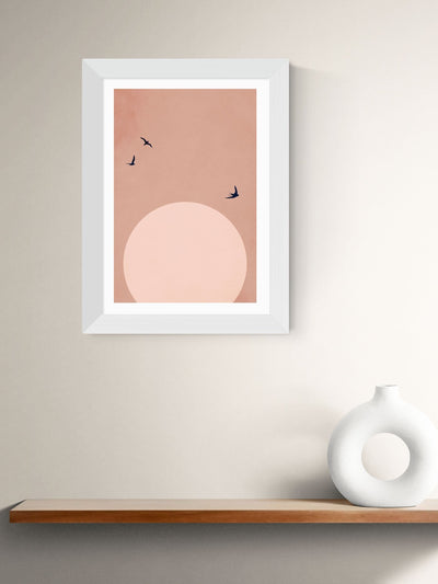 Next East End Prints White Zugspitze Graphic Art Print by Kubistika- Buy online at McGrocer