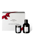 Urban Apothecary Oudh Geranium home fragrance duo with 100ml room spray and 70g candle (British brand)