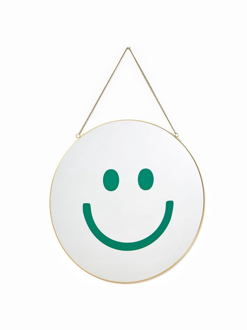Oliver Bonas happy face hanging mirror, imported from the UK