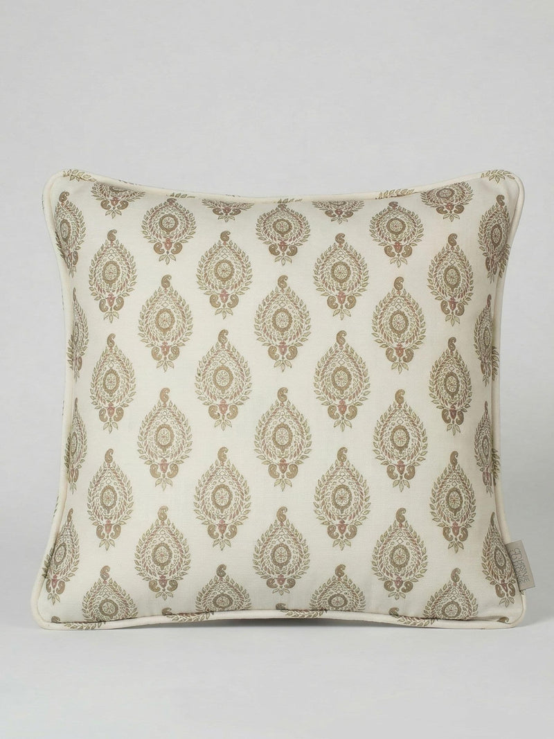 Esselle Home cream Naya motif cushion 50x50cm (British brand)
