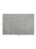 Arthouse Grey Rhythm Sculpt rug - British product