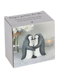 Something Different black penguin partners for life ornament - British product