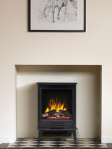 Next Dimplex Black Fernshaw Optiflame Freestanding Electric Stove- Buy online at McGrocer
