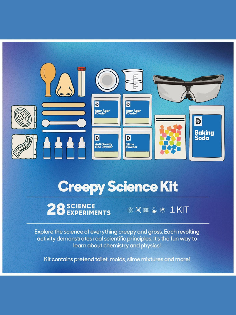 Discovery Creepy Science Lab toy DIY kit, UK version