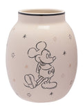 Widdop White Disney Mickey Mouse gold foil vase 18.5cm British product