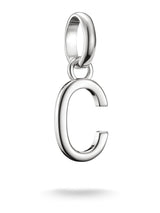Next Thomas Sabo Silver Charm Connect Letter C Pendant- Buy online at McGrocer