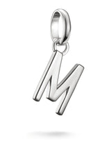 Next Thomas Sabo Silver Charm Connect Letter M Pendant- Buy online at McGrocer