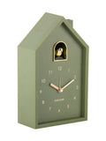 Karlsson Oro Cuckoo Alarm Clock luxury green, UK version
