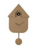Karlsson mocha brown cuckoo wall clock 41cm, imported from the UK
