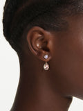 Swarovski Chroma drop earrings 18K gold plated (British brand)