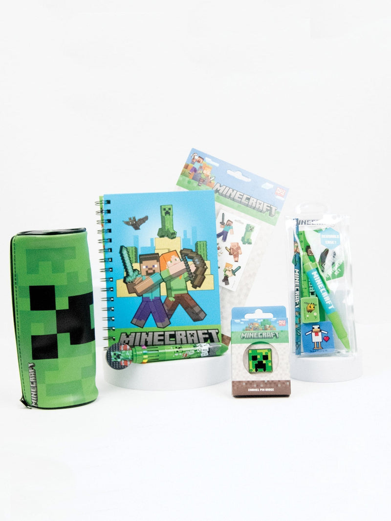 Pyramid International Minecraft stationery gift set green (British brand)
