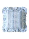 Bluebellgray Sunday Stripe cushion 45x45cm (British brand)
