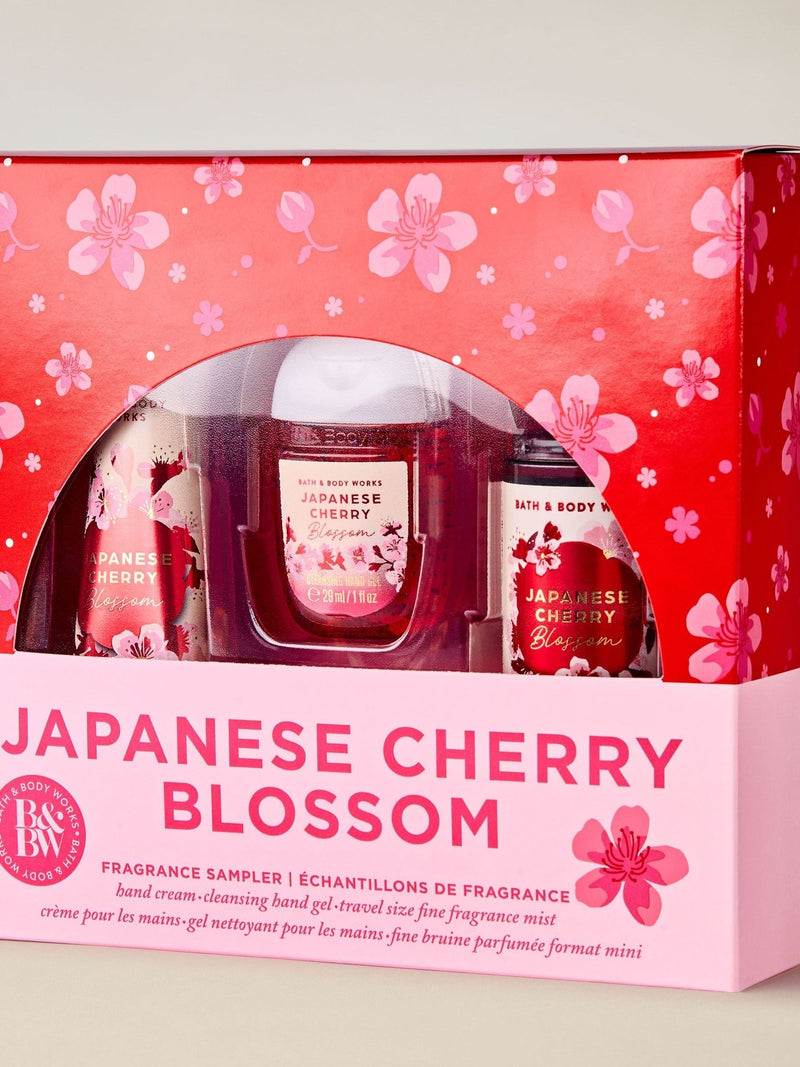 Bath & Body Works Japanese Cherry Blossom gift set (British brand)