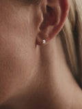 The Diamond Store oval cut lab diamond stud earrings 0.30ct, imported from the UK