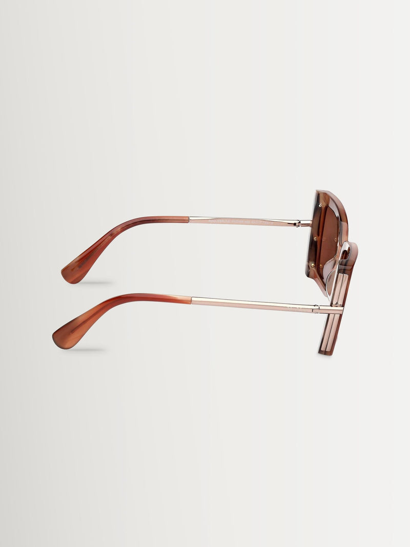 Max Mara red acetate sunglasses - British product