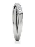 The Diamond Store crossover ring lab diamond 0.35ct 925 silver, UK version