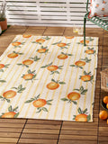 Furn Yellow Fruits Oranges rug 120x170cm (British brand)