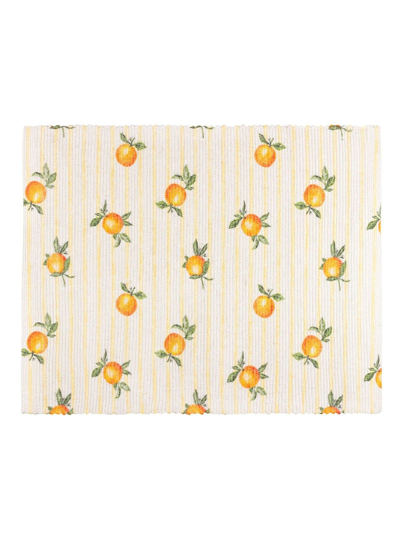 Furn set of 4 orange fruit placemats, imported from the UK