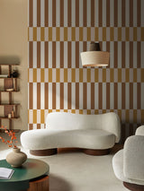 Next MADE.COM Terri Ochre Wallpaper Sample A4- Buy online at McGrocer