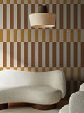MADE.COM Terri Ochre wallpaper sample A4, imported from the UK