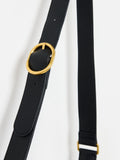 Oliver Bonas black sling crossbody bag 17cm (British brand)