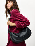 Oliver Bonas black sling crossbody bag 17cm (British brand)