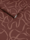 MADE.COM Purple Varri wallpaper 10m roll, imported from the UK