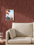 MADE.COM Purple Varri wallpaper 10m roll, imported from the UK