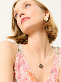 FatFace engraved gold tone necklace 24.5cm (British brand)