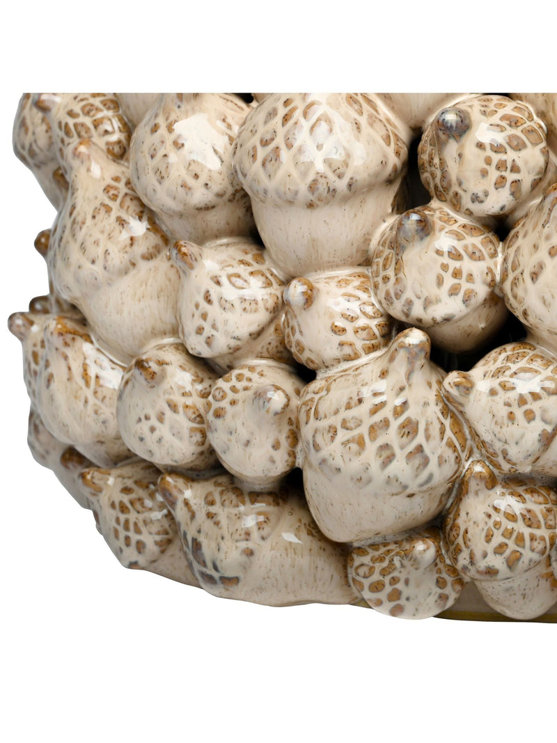 Libra Interiors cream acorn cluster planter, UK version