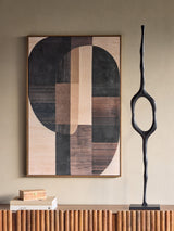 Next Libra Interiors Woodbridge Large Aluminium Abstract Sculpture in Blackish Bronze- Buy online at McGrocer
