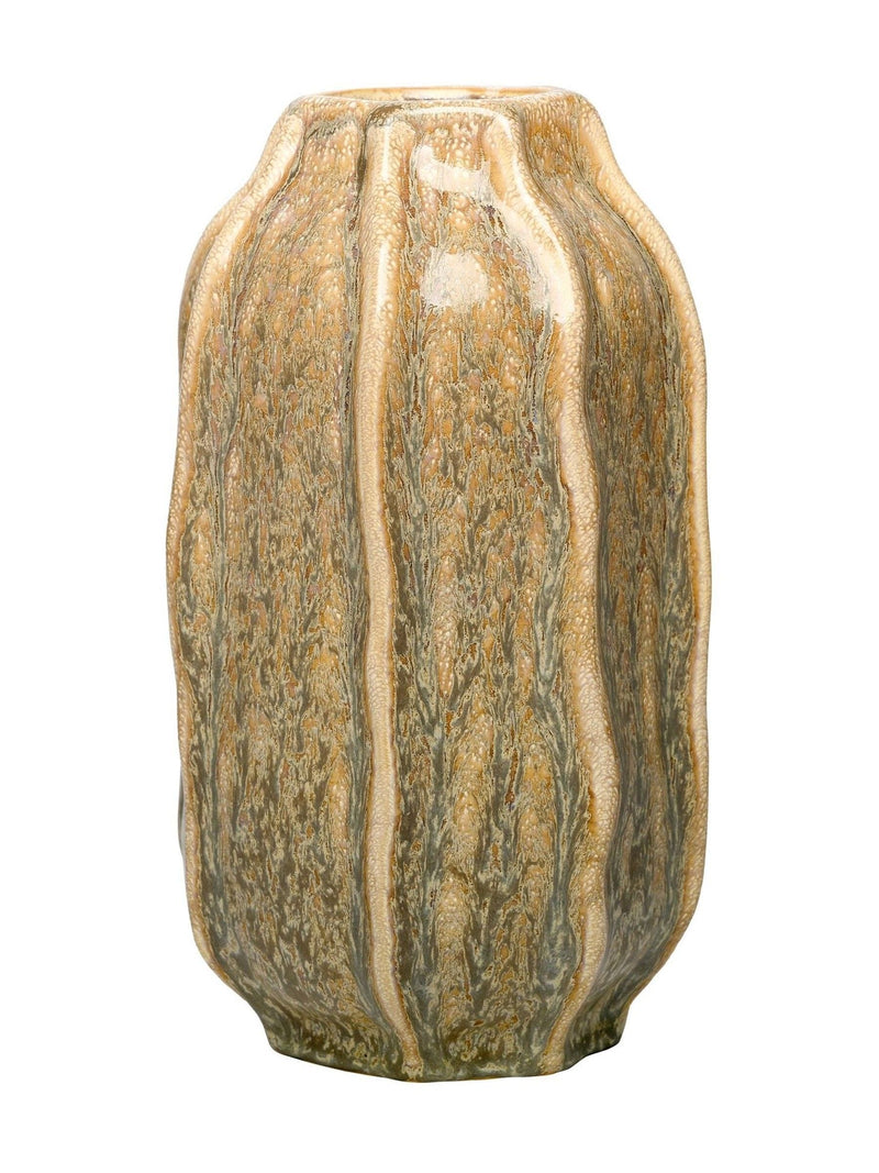 Libra Interiors vase Cream Colston Reactive Glaze Large (British brand)